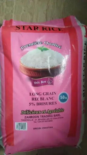 [RIZAM007] SAC RIZ STAR RICE 50 KG 5% KC PAK