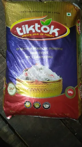 [RIT003] SAC RIZ PARBOILED TIK TOK 50 KG